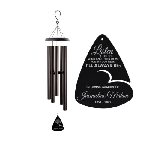 Memorial Wind Chime | Personalized Bereavement Gift | Sympathy & In Memory Windchime | Custom Memorial Gifts image 0