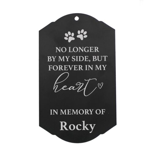 Engraved Pet Memorial Garden Stake | Dog Grave Marker | Pet Loss Gift | Garden Decor Plaque image 1